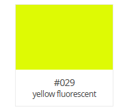 Vinilo Oracal 6510 Amarillo Fluorescente