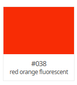 Vinilo Oracal 6510 Rojo Naranja Fluorescente