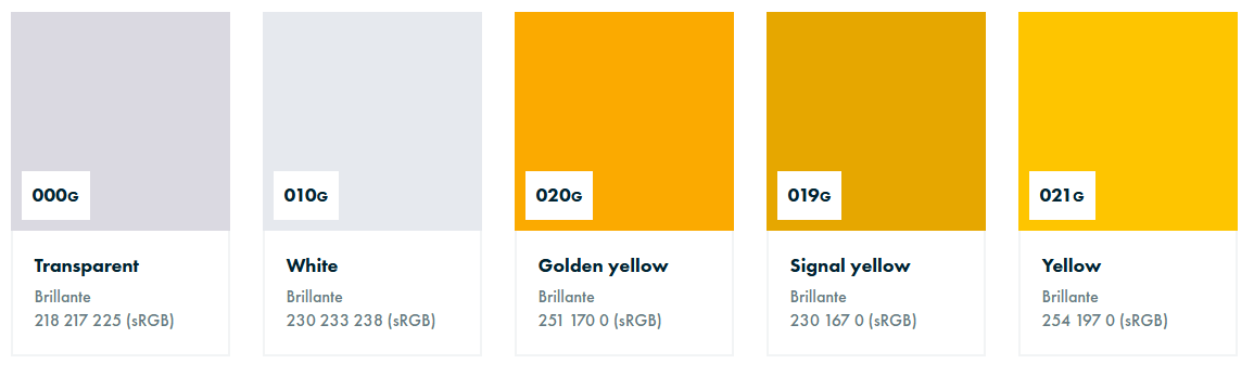 Vinilo Oracal 651 Amarillo Brillante